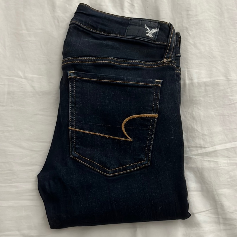 American Eagle Dark Wash Jeggings